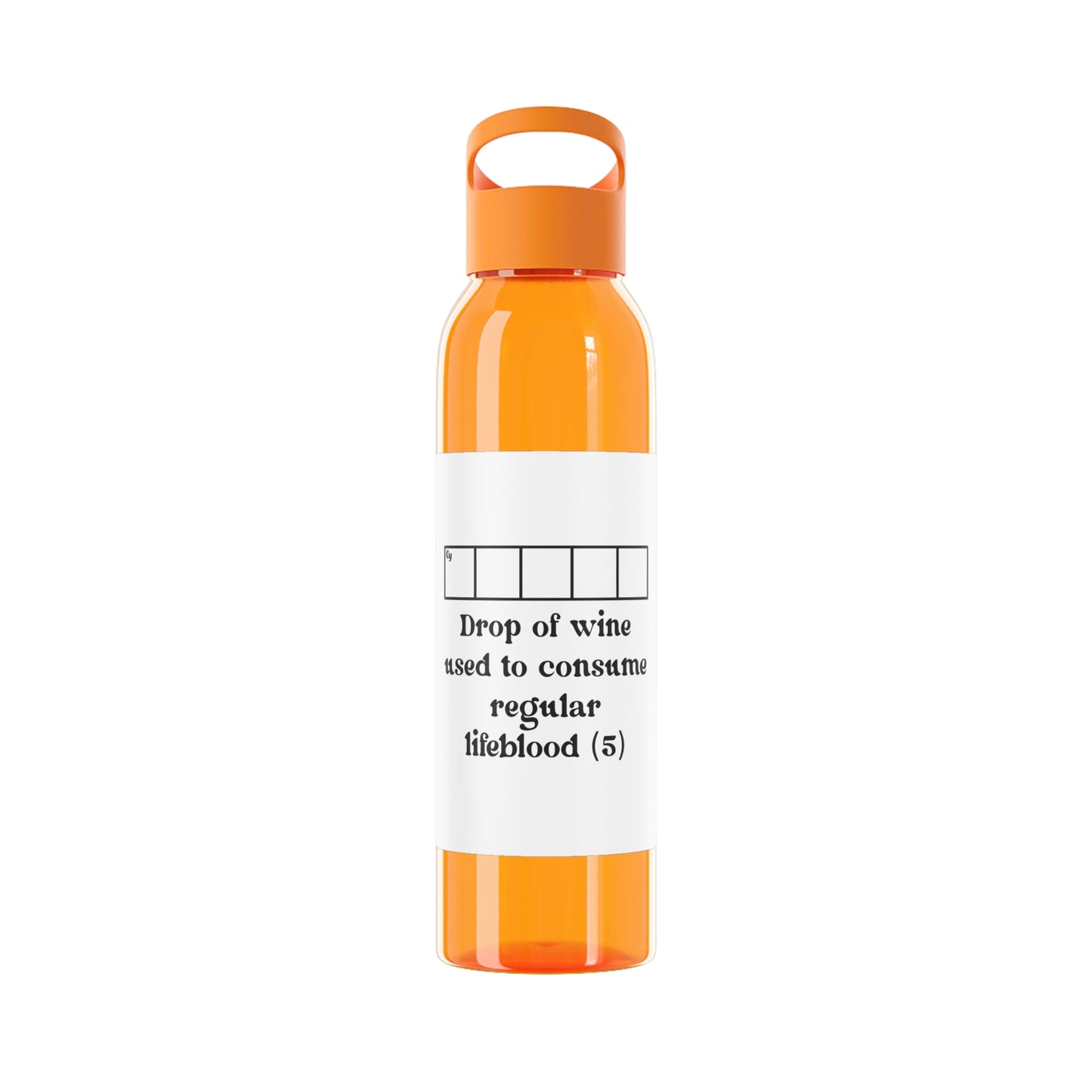 Cryptic Water Bottle