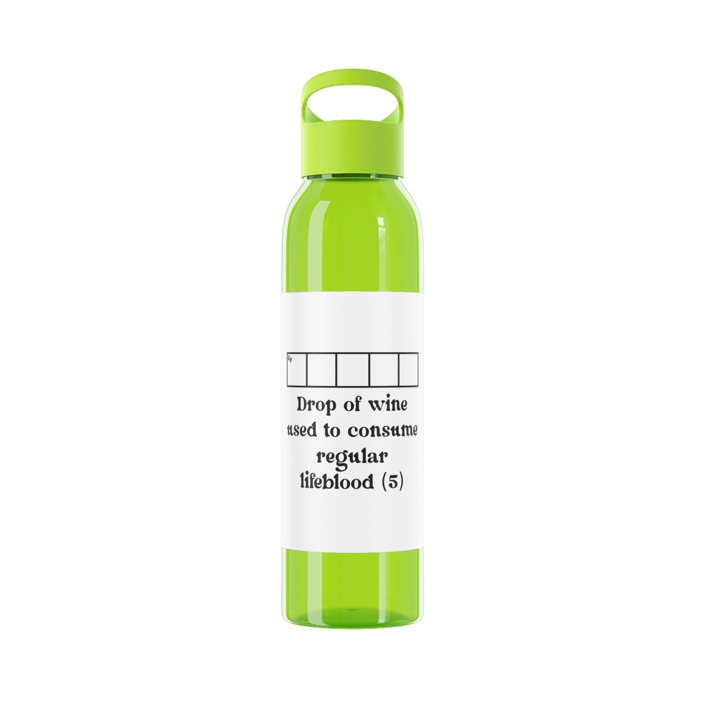 Cryptic Water Bottle