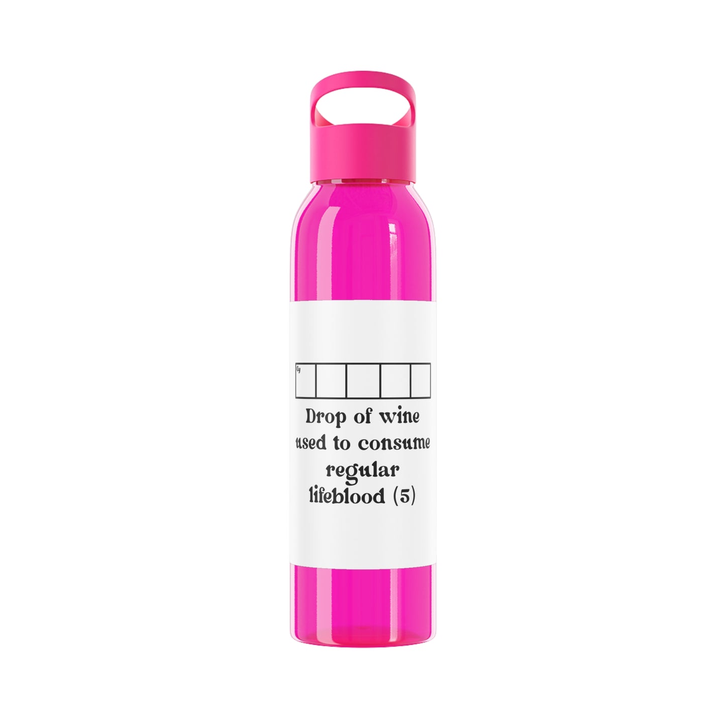 Cryptic Water Bottle